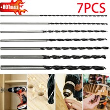 7Pcs Extra Long Wood Drill Bit