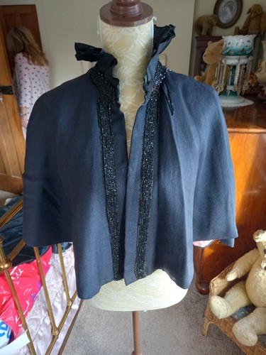 Vintage victorian short black - vintage,
