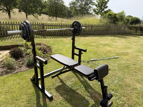 Mirafit barbell rack 6ft bar - barbell,