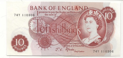 Crisp ten shillings - crisp, 10/-ten
