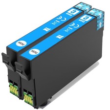 2 Cyan Ink Cartridge Fits