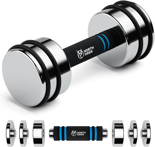 Steel dumbbells ultracompact - dumbbells,