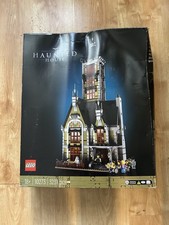 LEGO Icons Haunted House 10273 Building Kit. Preowned All Pieced Included In Box