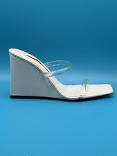 ZARA Clear Strap Wedge Sandals