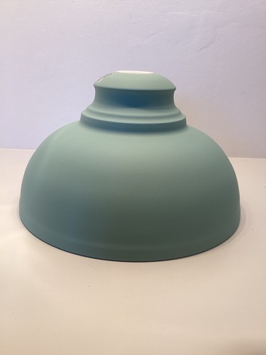 Retro metal duck - egg, blue