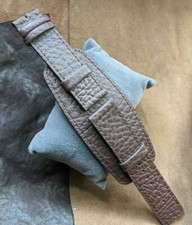 22mm  Kahuna Men's Genuine Leather Watch Strap  without buckle buy 1 get 1 free