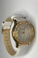 OASIS Ladies white leather Strap Analogue wrist watch