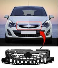 Fits Vauxhall Corsa D 2011>2014 Upper Centre Front Bumper Grille
