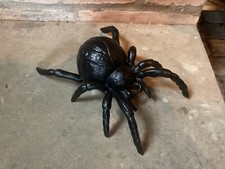 METAL CAST IRON SPIDER STATUE