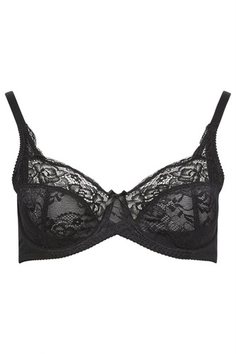 Lace non padded floral - non-padded,