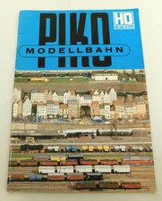 Vintage PIKO H0 Gauge Model Railway Catalogue 1974 & Shop Printed Pricelist 1977