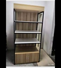 Modern Wood & Metal Display