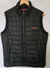 Hugo Hugo Boss Bentino Black Gilet Bodywarmer Vest Primaloft Men's Size Medium