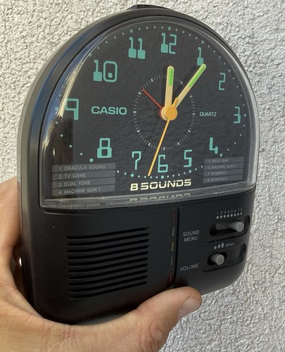 Casio sounds quartz alarm - casio,