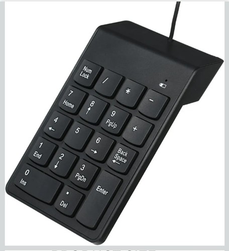 Usb number keypad - usb, key