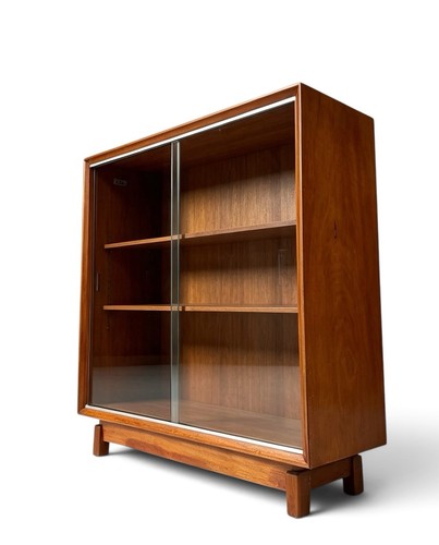 Minty oxford teak bookcase - of,