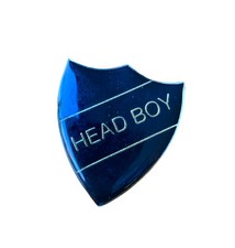 'Head Boy' Shield Badges 25mm