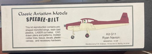 Classic aviation speedee bilt - classic, speedee-bilt