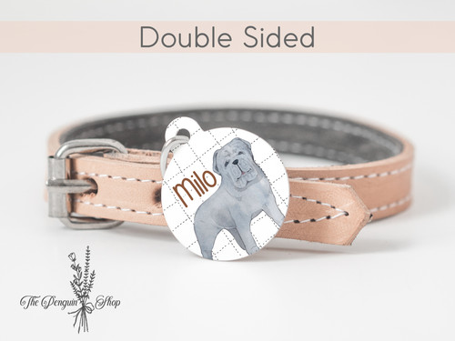 Dog tags personalised name - tags,