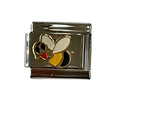 Silver bumble bee - silver,