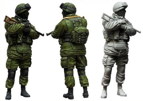 Scale military soldier - -,