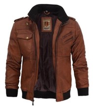 Mens Hood Zip-Up Crew Casual