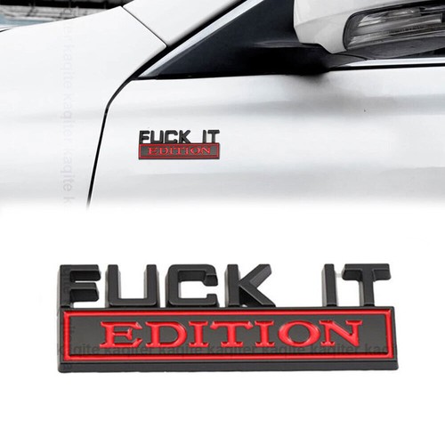 1pc fuck edition logo - fuck-it,