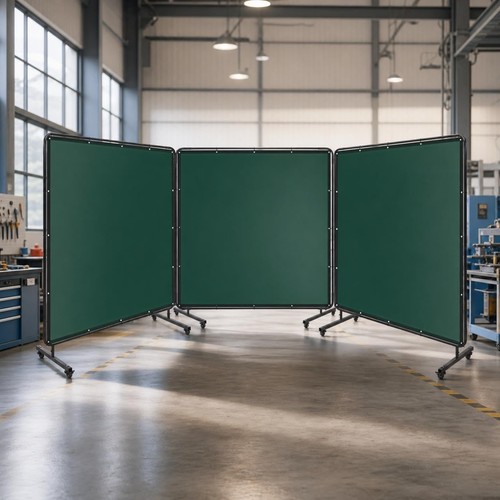 6ftx6ft welding screen - 6ftx6ft, w/