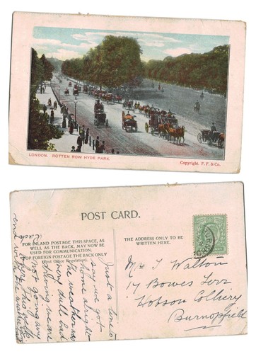 Vintage postcard london - vintage,