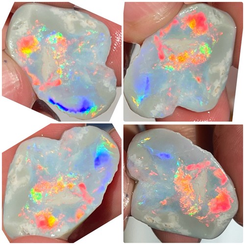 Semi black opal 12c lightning - opal,