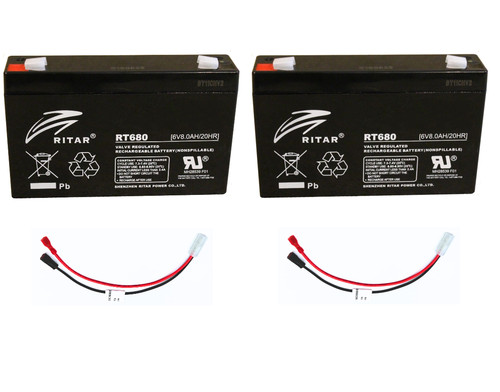 2x6v 8ah bait boat - 8ah, (7ah)
