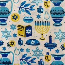 HANUKKAH DREIDEL MENORAH AND