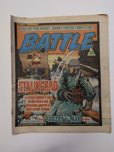 Battle comic 10th september - battle,