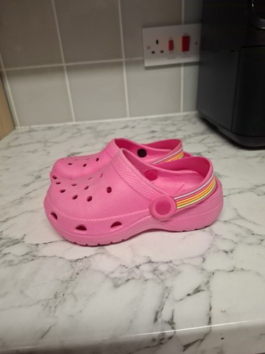 Croc style girl shoes - shoes, size