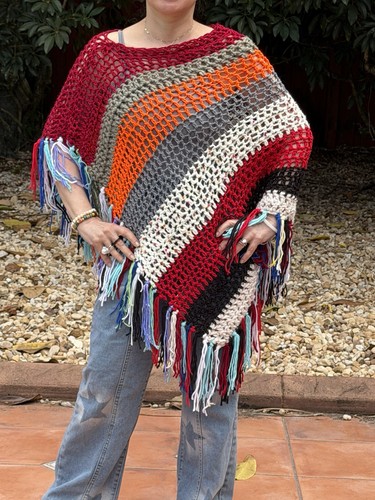 Handmade crochet rectangle - handmade,
