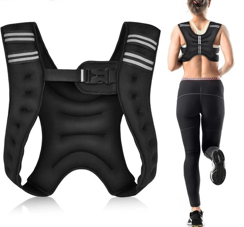 10kg weight vest - 3/5/10kg, neoprene