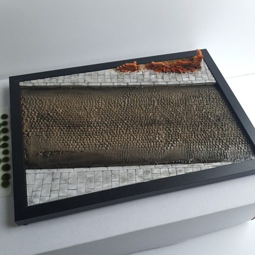 Diorama base completed - completed, 1/35