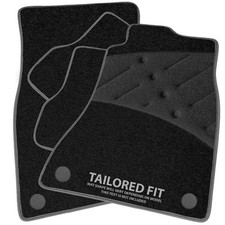To fit MG TF 2002-2005 Tailored Black Car Mats [BFW]