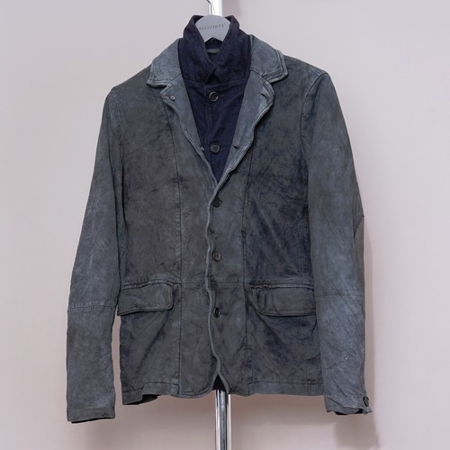 All saints leather blazer - saints,