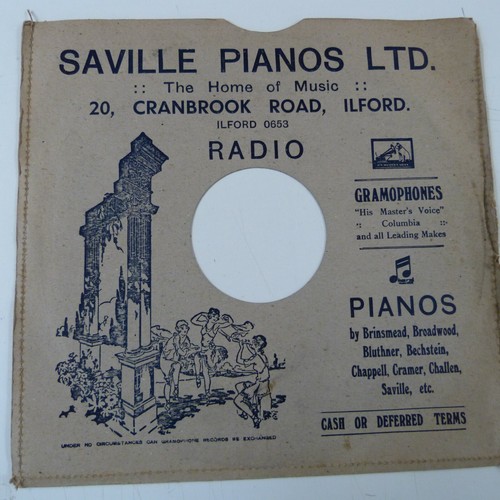 Rpm gramophone record - 10", 78