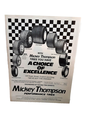 1987 mickey thompson - 1987,