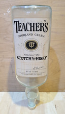 Teachers 4.5L Scotch Whisky CLEAR BOTTLE LARGE Optic SIZE EMPTY MONEY BOX BANK