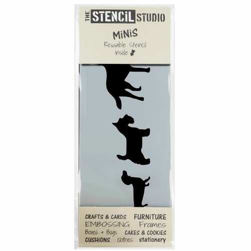 Stencil minis dogs - minis,