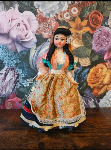 Italian folk costume doll - folk,