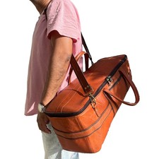 LARGE Leather Drum Hardware