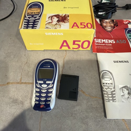 Siemens a50 blue - blue, phone