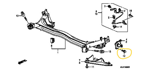 Genuine honda civic type - 2x,