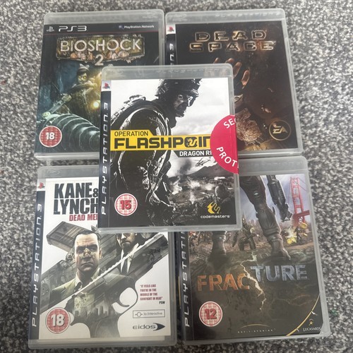 Ps3 game bundle assorted - ps3, x5