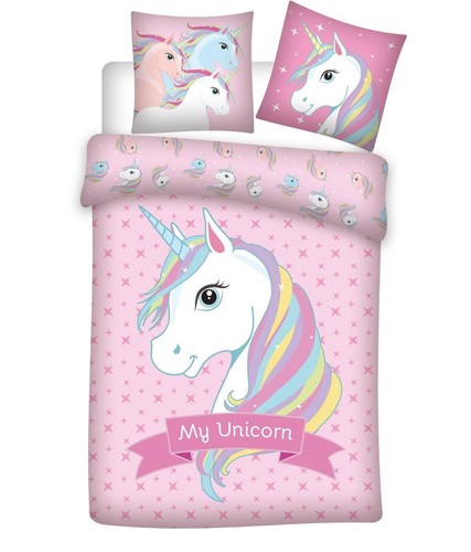 Unicorn bedding single - my,