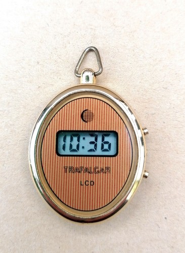 Vintage trafalgar lcd watch - vintage,